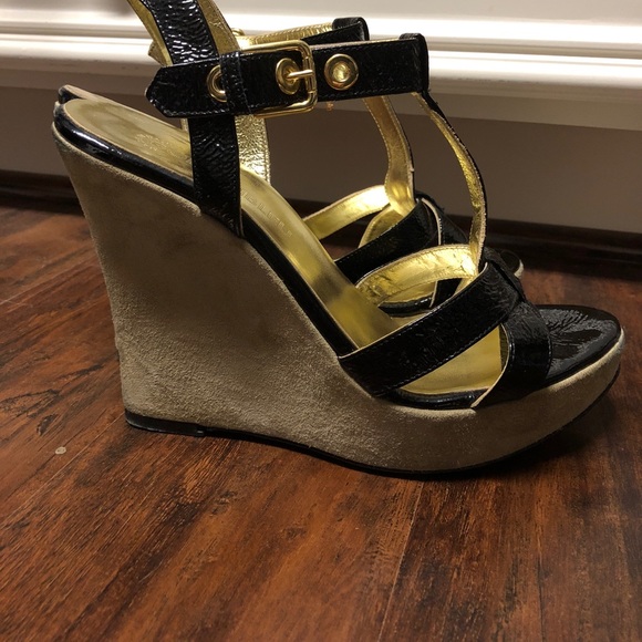 Golden Bleu Wedge - Picture 3 of 3